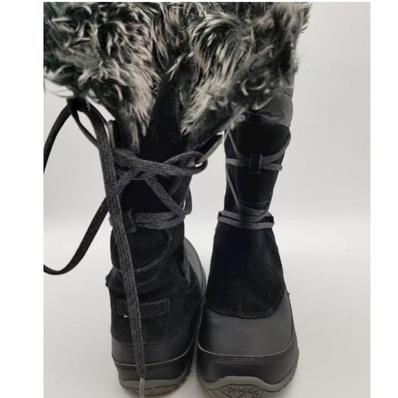 The North Face Black Jozie Purna Winter Boots, Sz 9 - Picture 10 of 14